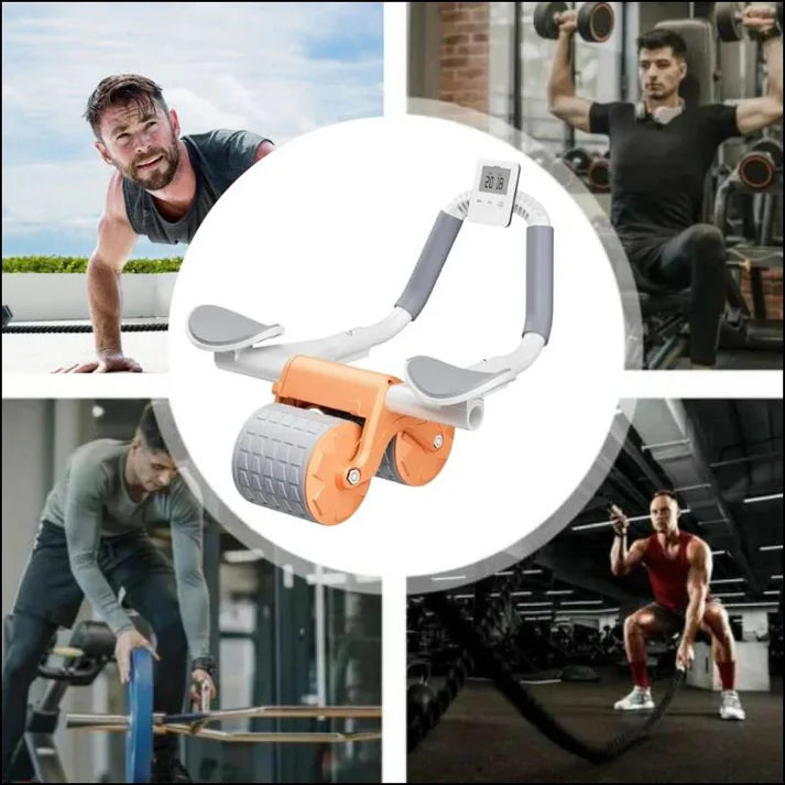 RODILO PARA ABDOMINALES CON DOBLE SOPORTE